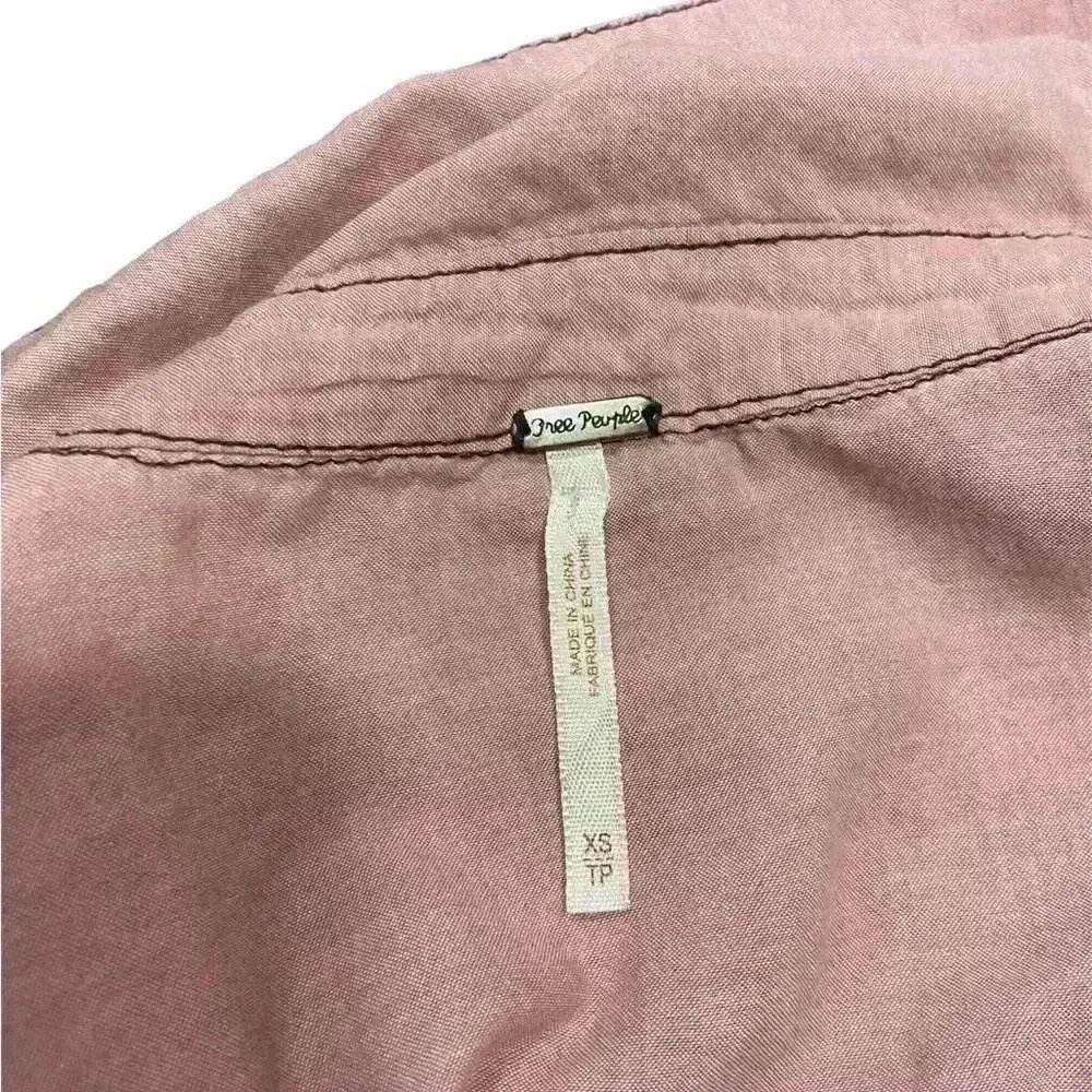 Free People Western Style button down - Picture 4 of 6